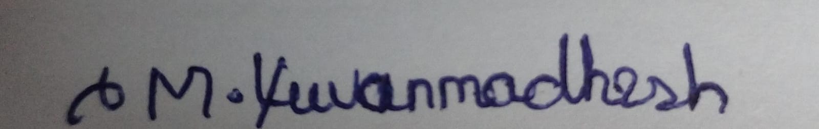 Candidate Signature